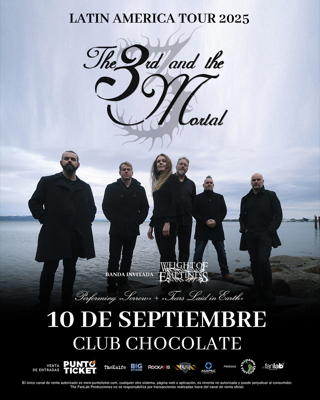 Weight of Emptiness se suma al debut de The 3rd and the Mortal en Chile